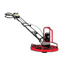 Gl&auml;ttningsmaskin, Dynapac BG33, 850 mm