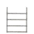 Stegram bred 4-pinnar