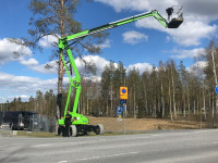 Bomlift vikbom 21 meter 4x4 Hybrid